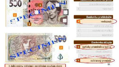 ČNB vydává od dubna do oběhu nový vzor 500 Kč bankovky