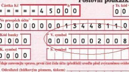 Domácnosti řadí mezi neplatiče často špatně zadaný variabilní symbol