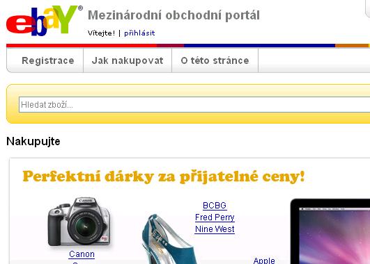 eBay jde do Česka, vyzve české aukce i e-shopy