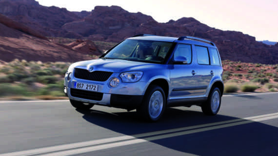 Škoda Yeti získala další titul: Auto roku 2010 v České republice