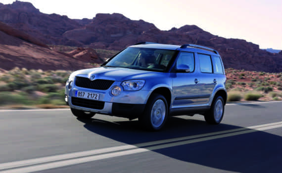 Škoda Yeti získala další titul: Auto roku 2010 v České republice