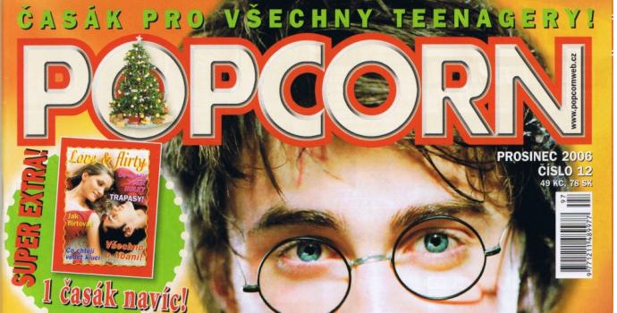 Legendární časopis Popcorn letos končí, s ním i TOP dívka