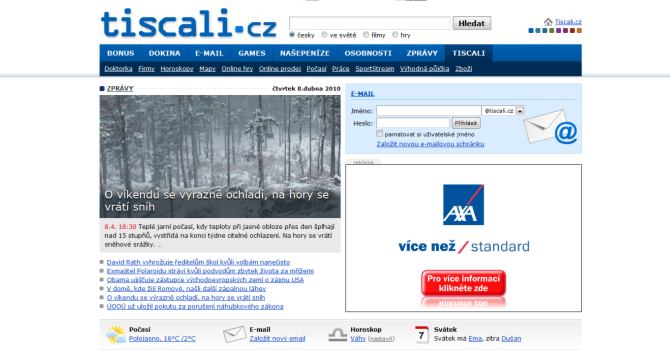 Obchodním ředitelem Tiscali Media bude Michal Kubík
