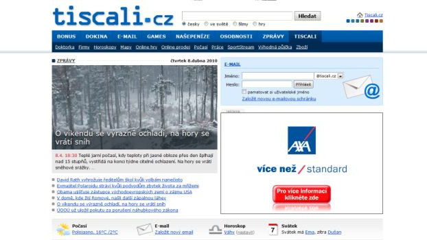 Obchodním ředitelem Tiscali Media bude Michal Kubík