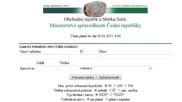 Z obchodního rejstříku zmizí rodná čísla, pro podnikatele však přibudou povinnosti