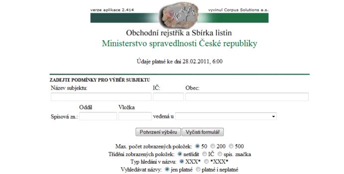 Z obchodního rejstříku zmizí rodná čísla, pro podnikatele však přibudou povinnosti