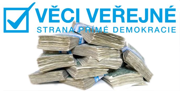 Své sponzory a hospodaření přiznaly už i Věci veřejné, i zde figuruje Bakala