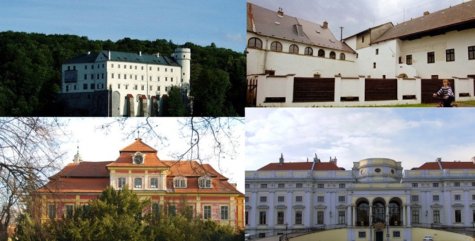 Srovnání majetku: Schwarzenberg vs. Zeman. Oba mají své "zámečky"