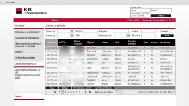 Video: Komerční bance unikla data o klientech penzijní společnosti