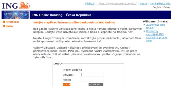ING konto snižuje opět úrokovou sazbu