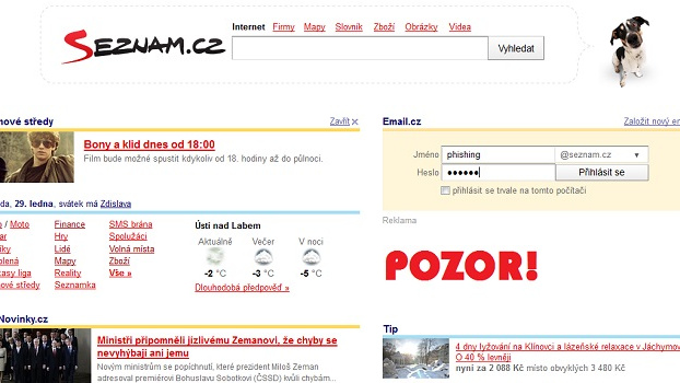 Podvodný Seznam.cz? Podvodníci útočí na uživatele emailu