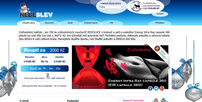 Nebeslev.cz, aneb pozor na slevový portál!