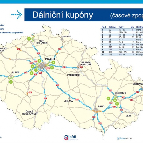 Dálniční známky 2017 - prodej začal, co se mění?