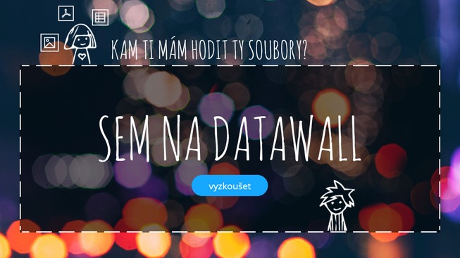 Ukládáte soubory na plochu? „Tak jo, ale online!“ říká Datawall