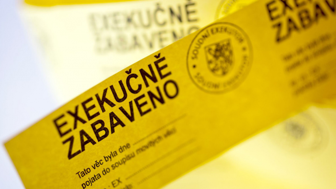 Nová data o exekucích zatím nebudou. Exekutorská komora se postavila proti