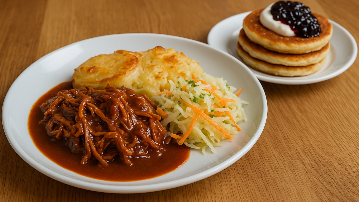 Trhané maso, lívance i cuketové placky. České dráhy servírují menu, které přebije řízek v ubrousku