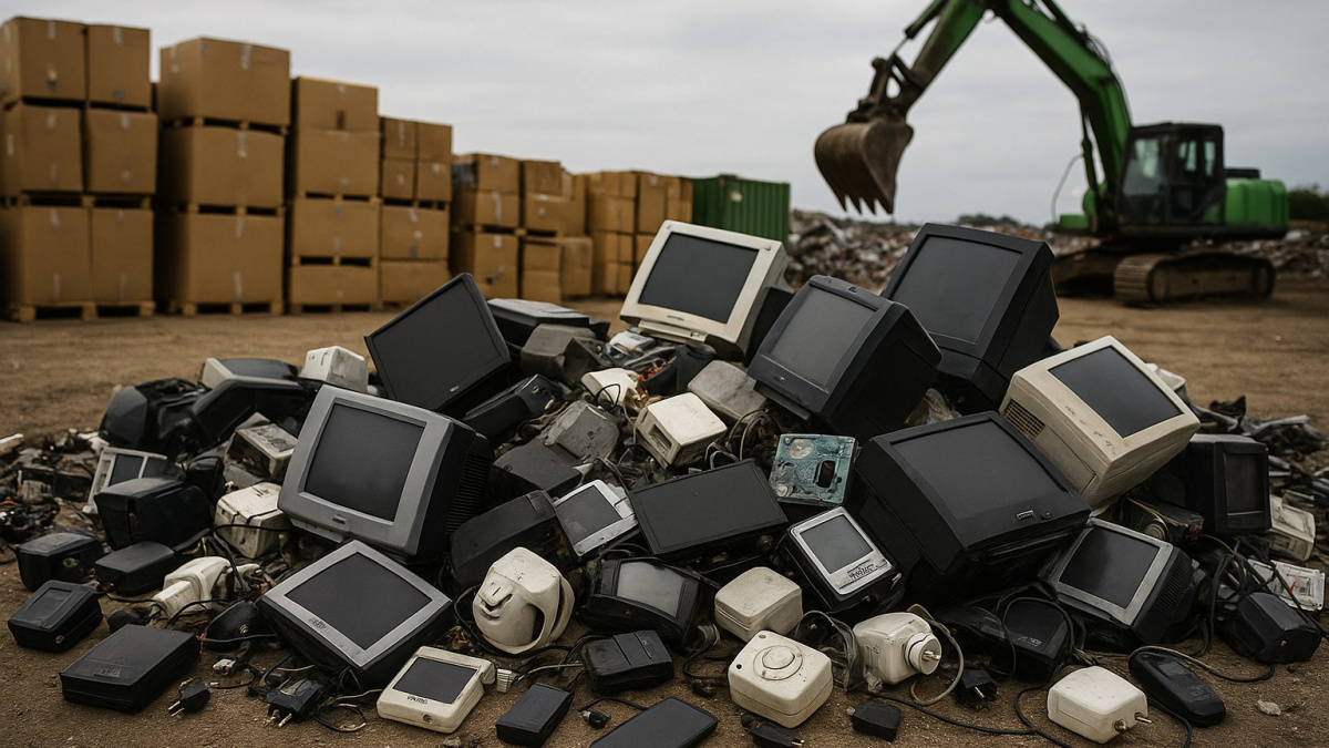 Asijská elektronika zaplavuje Česko. Recyklaci nikdo neřeší a poctivci na to doplácejí