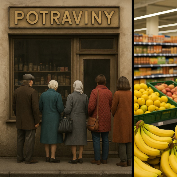 Bylo za komunistů levněji? Mzdy dnes porážejí minulost, iluze levných nákupů praská