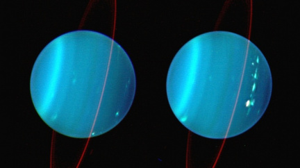 Na Uranu zuří nová bouřka