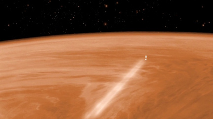 Družice si zasurfovala v atmosféře Venuše