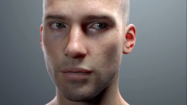 Grafik stvořil postavu k nerozeznání od člověka