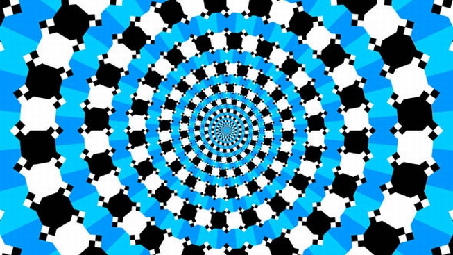 Neuvěřitelná optická iluze: Tohle nejsou spirály!