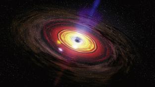 Ze středu naší galaxie vyšlehl rekordní záblesk