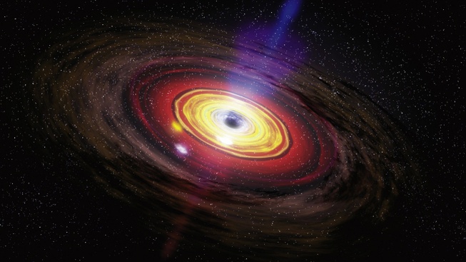 Ze středu naší galaxie vyšlehl rekordní záblesk