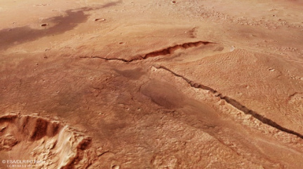 Evropská sonda Mars Express slaví výročí fantastickými snímky Marsu