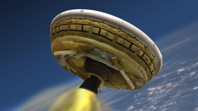 Další test 'létajícího talíře' NASA, další selhání: padák opět nevydržel