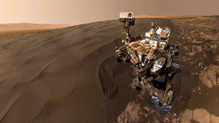 Curiosity na Marsu našla organické molekuly. Mimozemský život to však zatím není