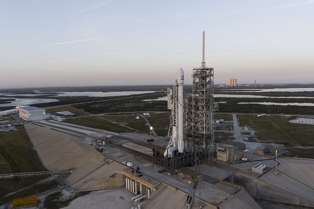 Historický start rakety Falcon 9