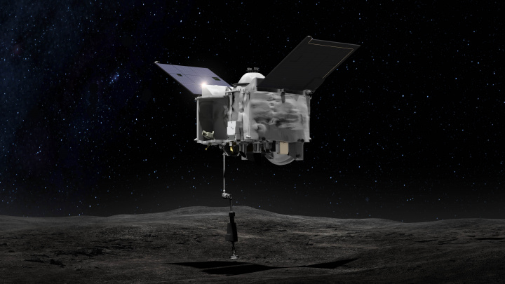 Sonda OSIRIS-REx dorazila k asteroidu, přiveze nám z něj kousek povrchu
