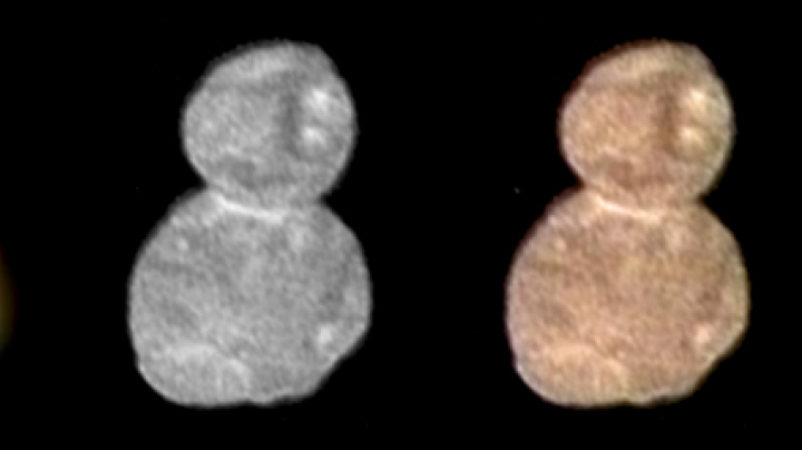 New Horizons poslala první fotky Ultimy Thule. Vypadá jako 'rudý sněhulák'