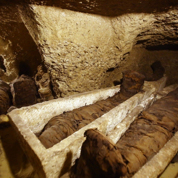 Egypt se pochlubil desítkami nově objevených mumií střední třídy obyvatel