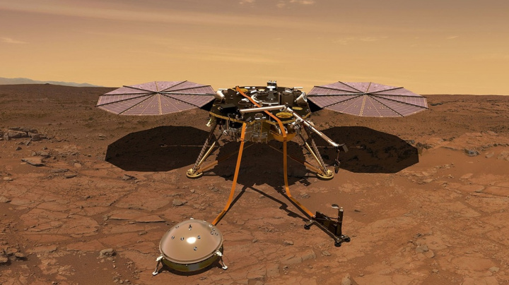 Na Marsu jsou zemětřesení, potvrzuje sonda InSight