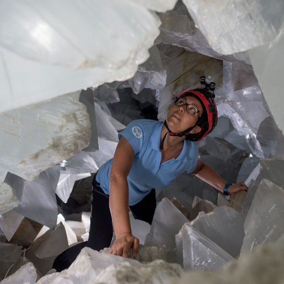 Jak vznikla úchvatná krystalová jeskyně v Andalusii