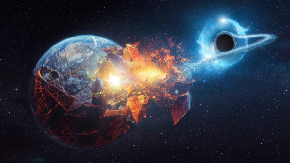 Až černá díra začne likvidovat Zemi...