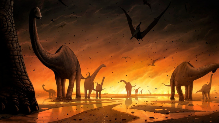 Konec éry dinosaurů ohlásily výbuchy sopek