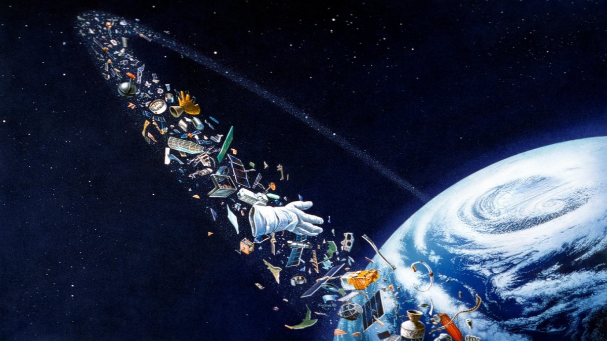 Situace na oběžné dráze se stává neudržitelnou, hrozí katastrofa