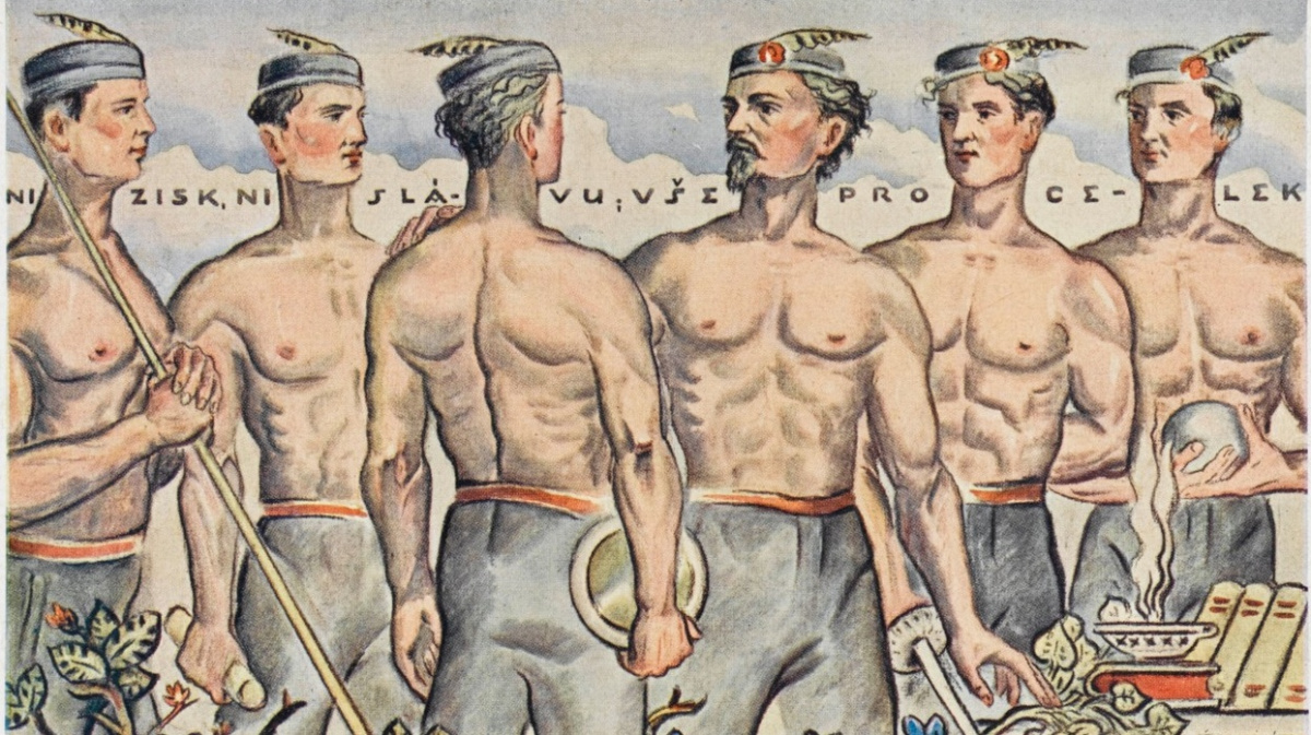 Němečtí vědátoři potvrzují, že sokol Tyrš se o těle a mozku nemýlil