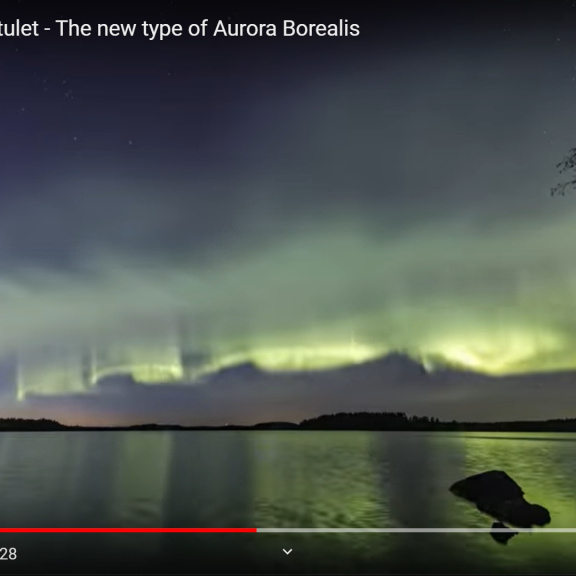 Ohromující polární záře zachycena na videu