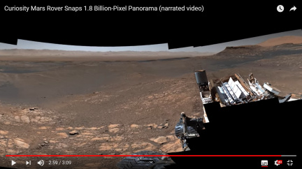 Mars, jak jste ho ještě neviděli. Ukazuje ho dokonalé video