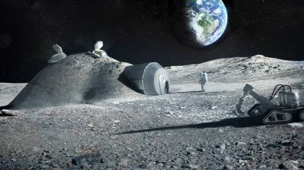 Lunární domy z moči astronautů? Na tomto nápadu můžete stavět!
