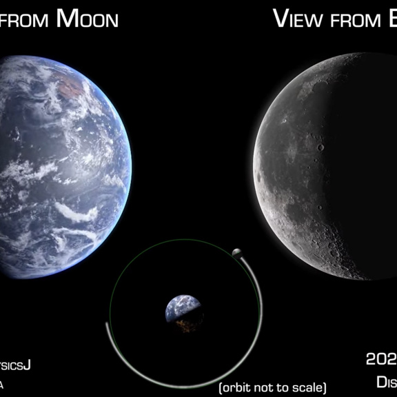 Země z Měsíce. Fascinující video, které jste ještě neviděli