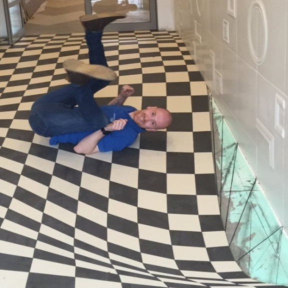 Úžasná iluze, ze které zaručeně ztratíte balanc