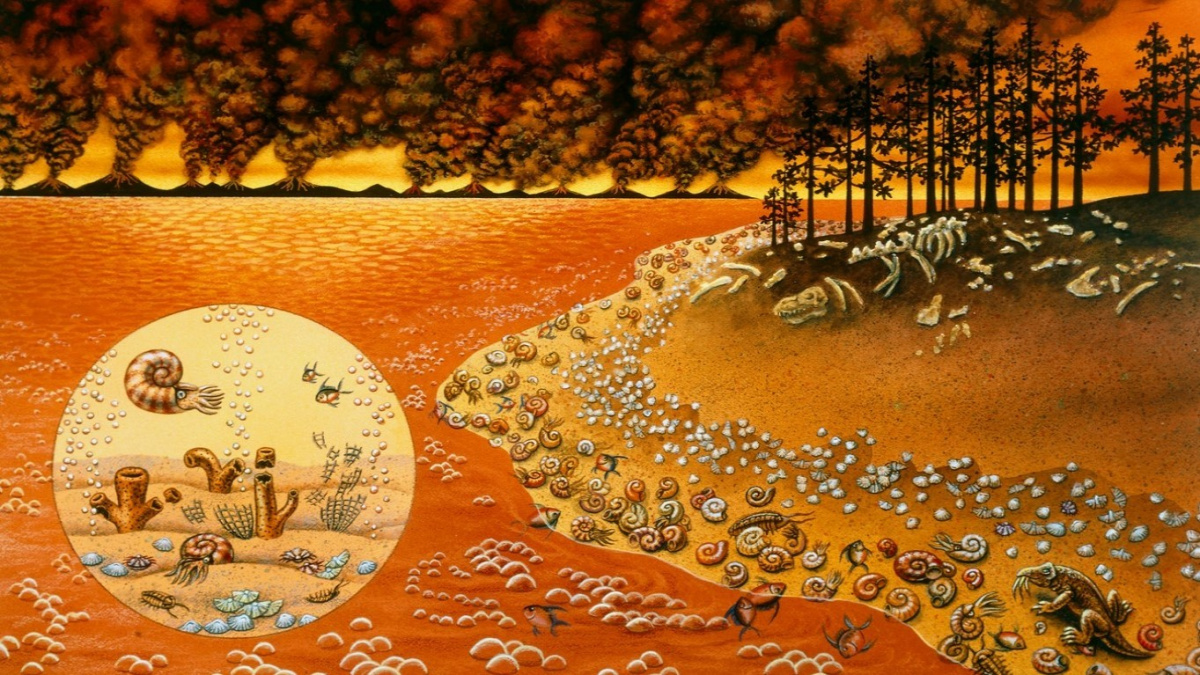 Za největším vymíráním historie je hořící uhlí