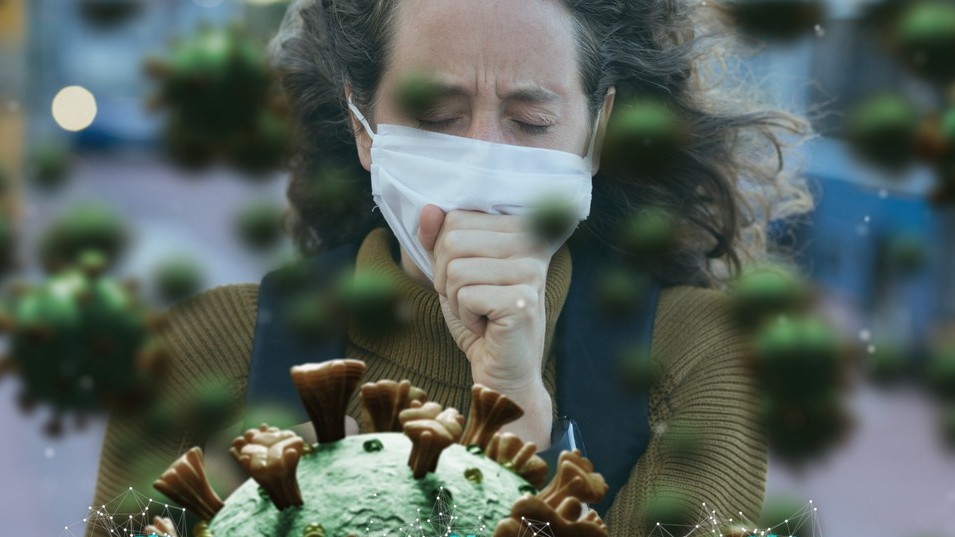 Lidé s britskou variantou covidu víc kašlou, čich a chuť jim ale zůstávají