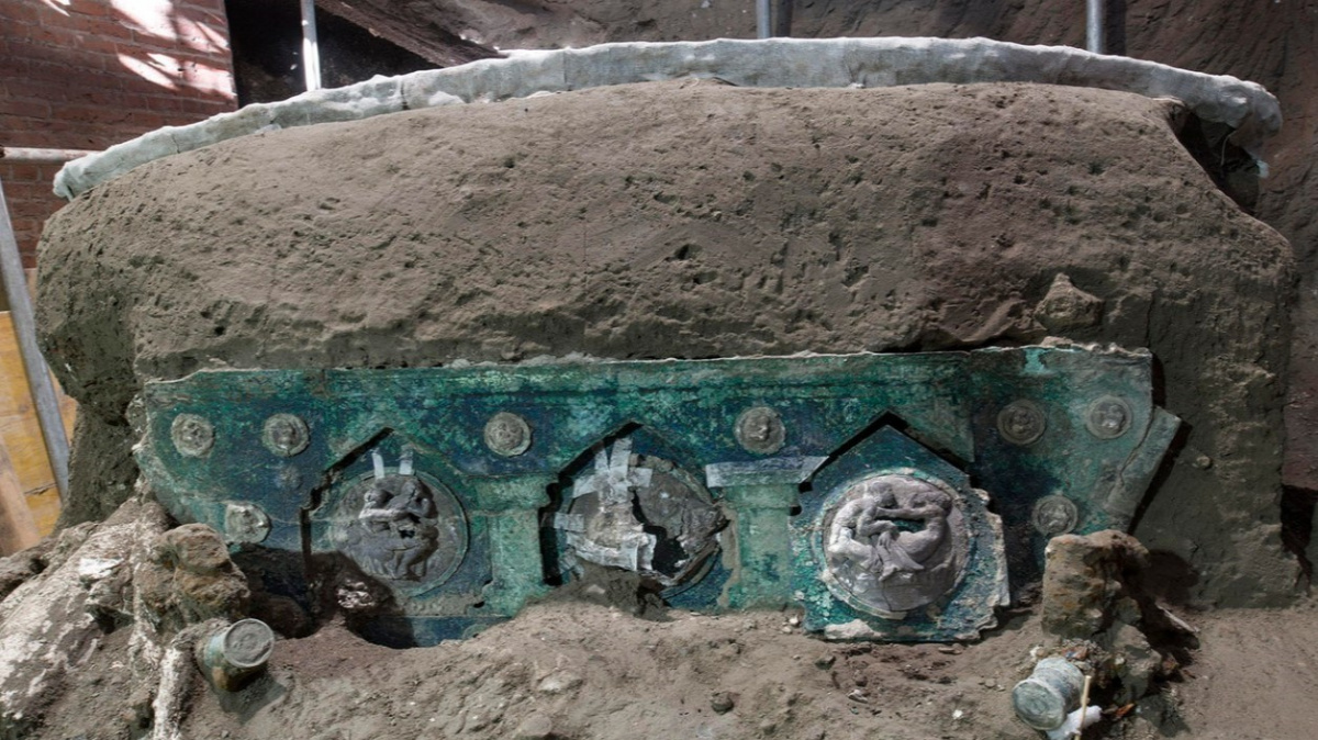 U Pompejí vykopali ‚Lamborghini‘ z éry starého Říma