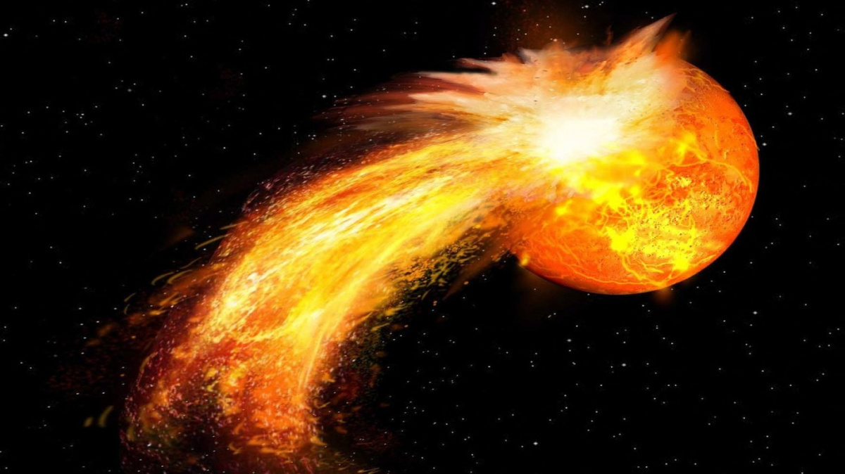 Animace ukazuje brutální způsob, jakým Země získala Měsíc